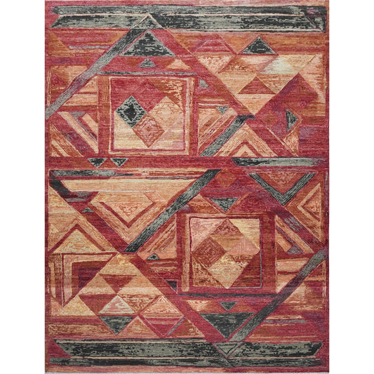 NEO VILLA ALL WOOL VE028 RED / RUST