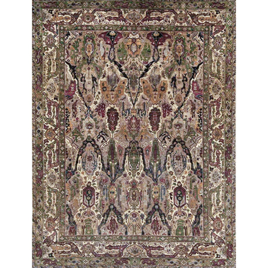 SONA ANTIQUE ALL WOOL AC107 BROWN / CREAM