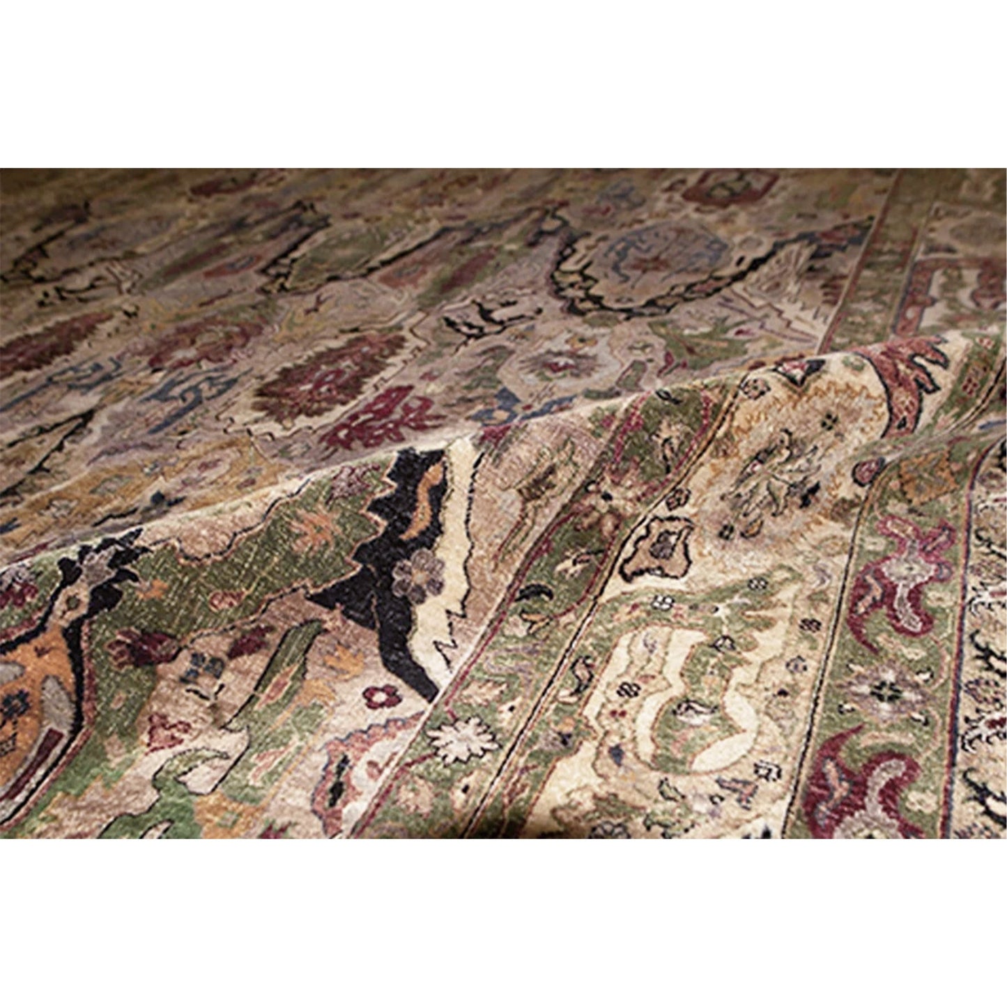 SONA ANTIQUE ALL WOOL AC107 BROWN / CREAM
