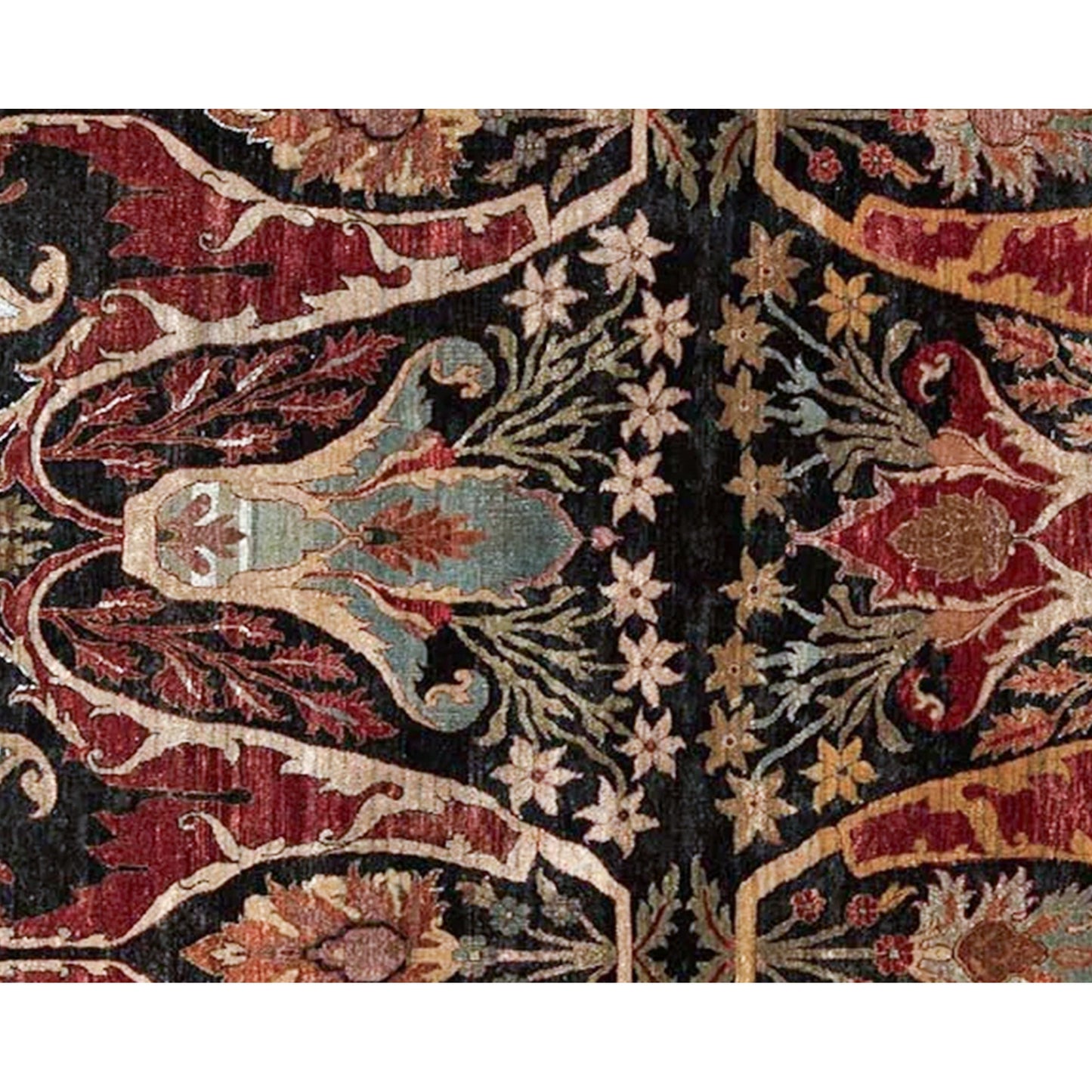 SONA ANTIQUE ALL WOOL AC228 BLACK / CREAM