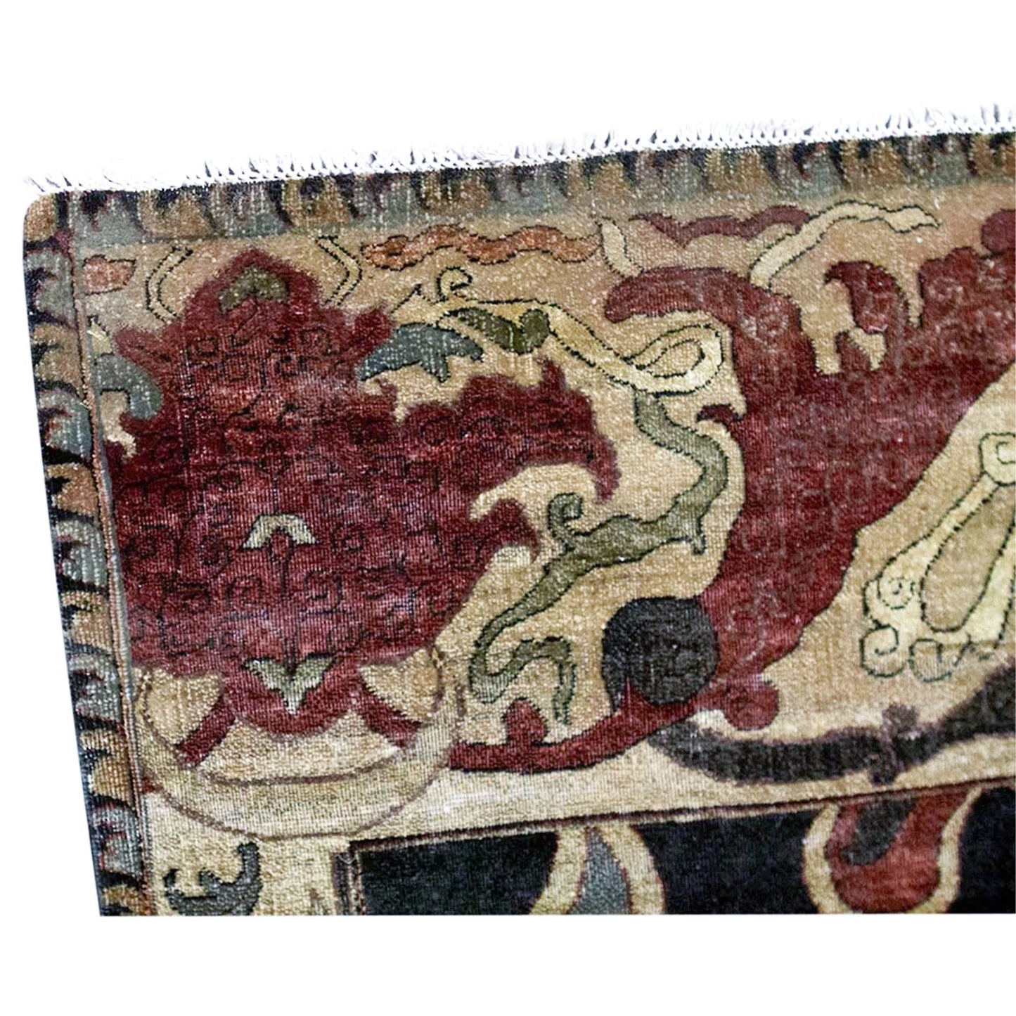 SONA ANTIQUE ALL WOOL AC228 BLACK / CREAM