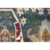 SONA ANTIQUE ALL WOOL AC228 BLUE / CREAM
