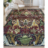 SONA ANTIQUE ALL WOOL AC228 RED / BLACK