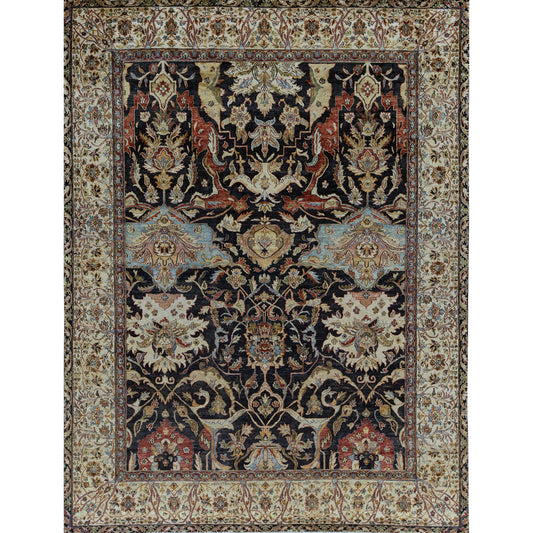 SONA ANTIQUE ALL WOOL AC229 BLACK / CREAM