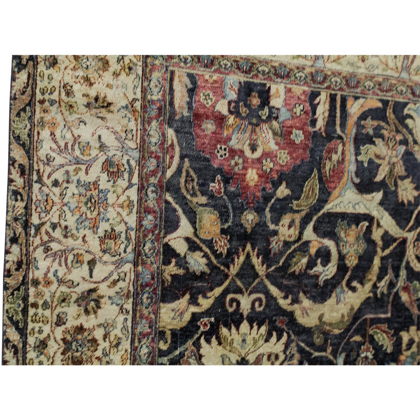 SONA ANTIQUE ALL WOOL AC229 BLACK / CREAM