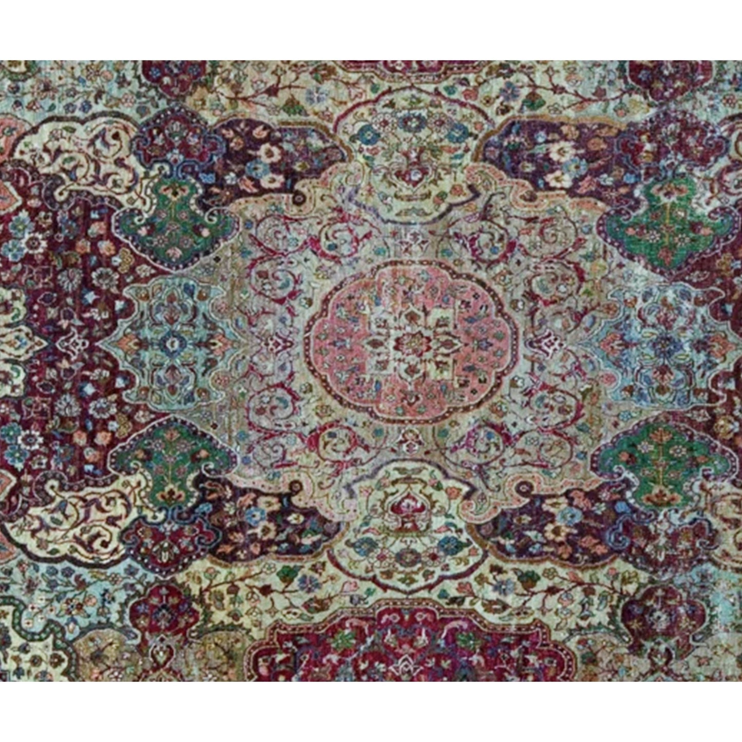 SONA ANTIQUE ALL WOOL AJ-17 MULTI / BLUE
