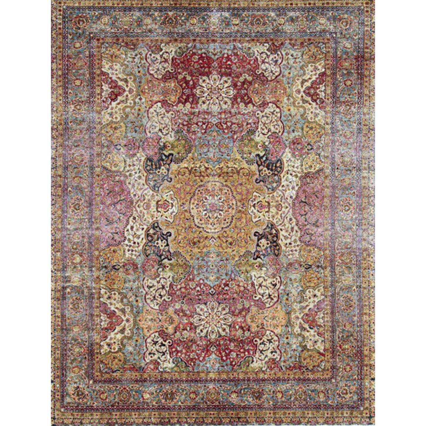 SONA ANTIQUE ALL WOOL AJ-17 MULTI / MULTI