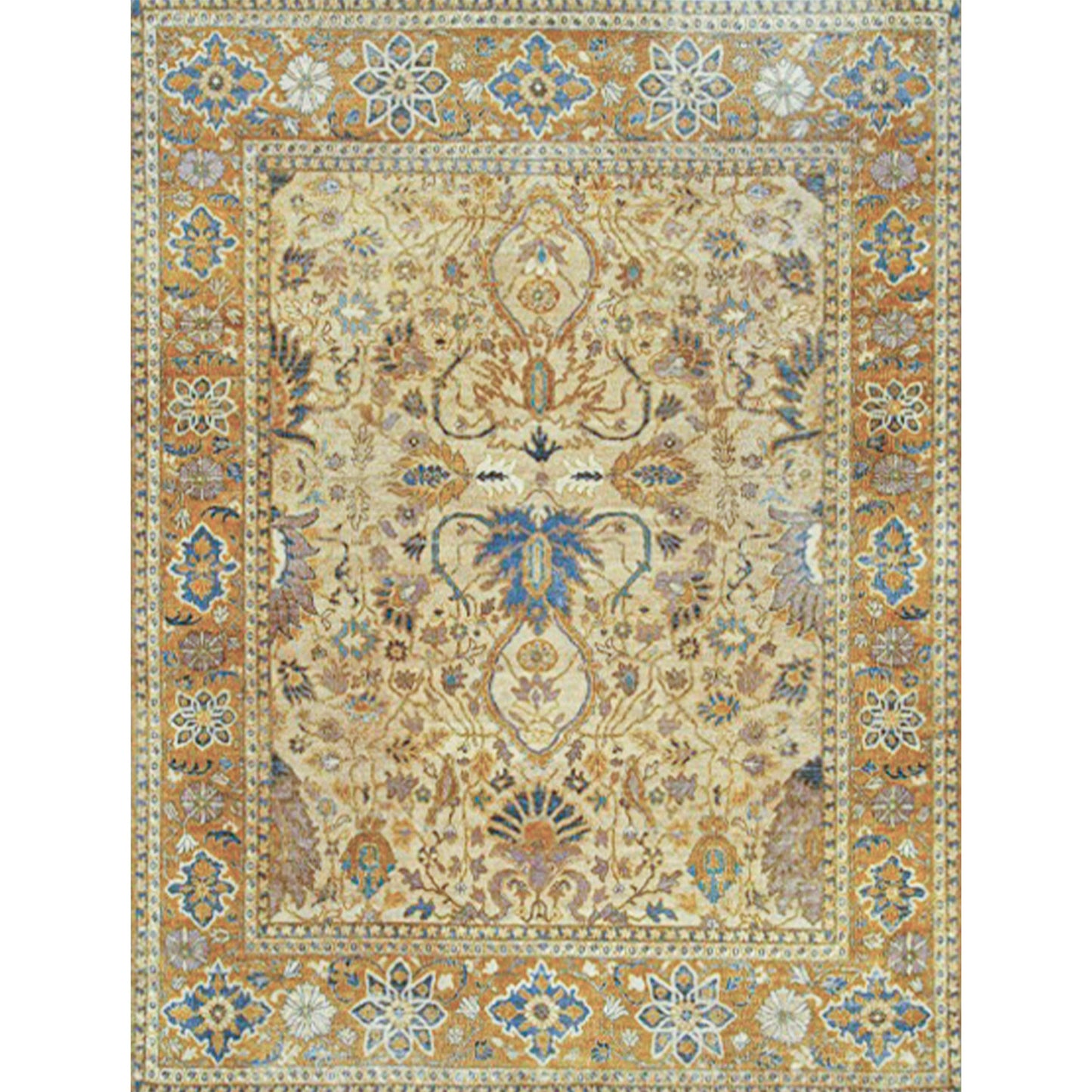 SONA ANTIQUE ALL WOOL AJ-50 GOLD / GOLD