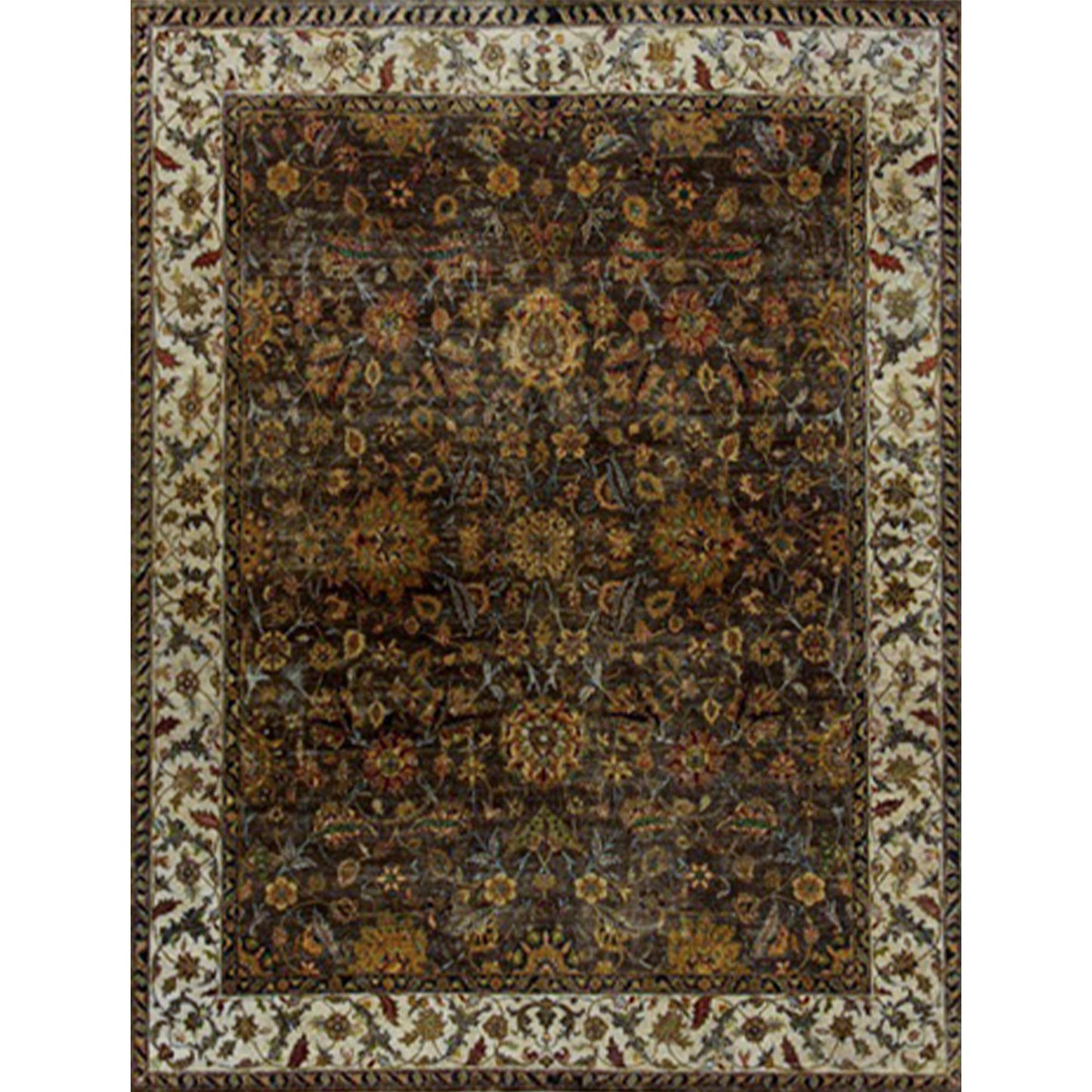 SONA ANTIQUE ALL WOOL AJ-99 BROWN / CREAM