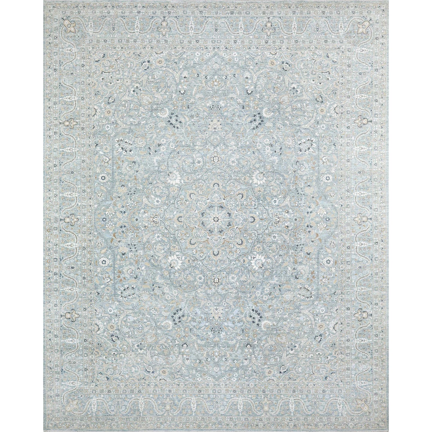 SONA ANTIQUE ALL WOOL KNS02 BLUE