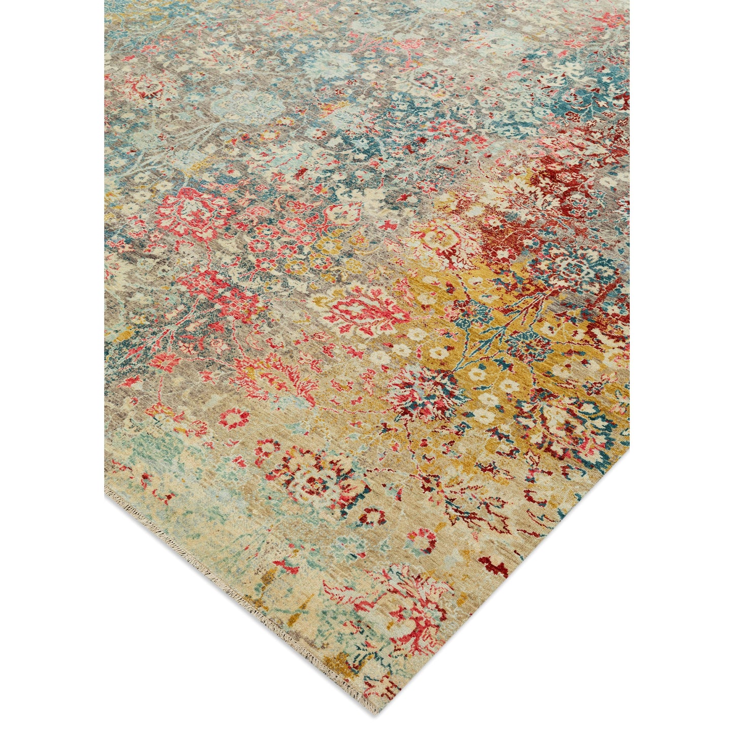 SONA ANTIQUE ALL WOOL KP-20 MULTI / BLUE