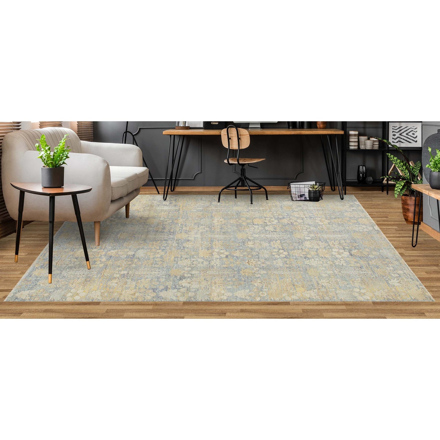 SONA ANTIQUE ALL WOOL KP13A DARK GREY