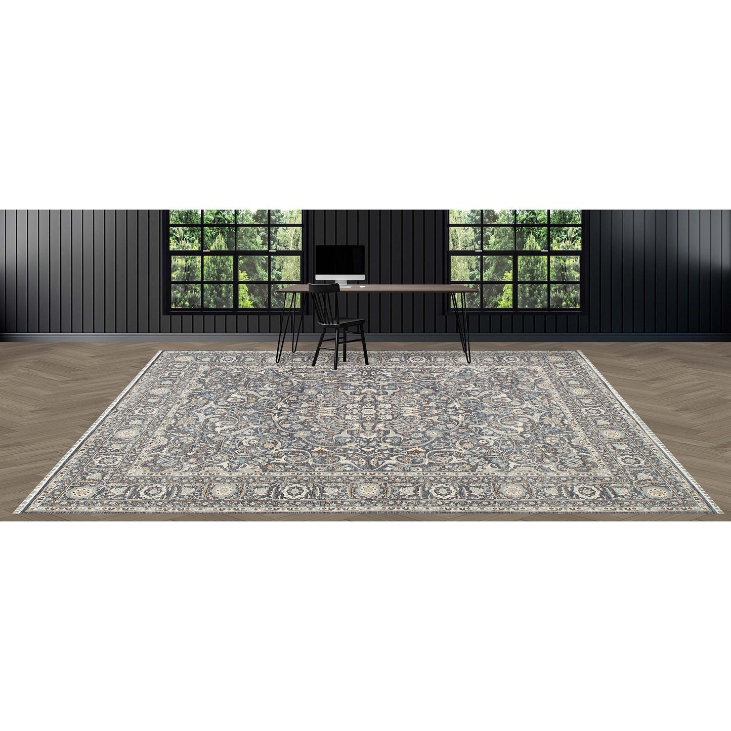 SONA ANTIQUE ALL WOOL KTP04 CHARCOAL