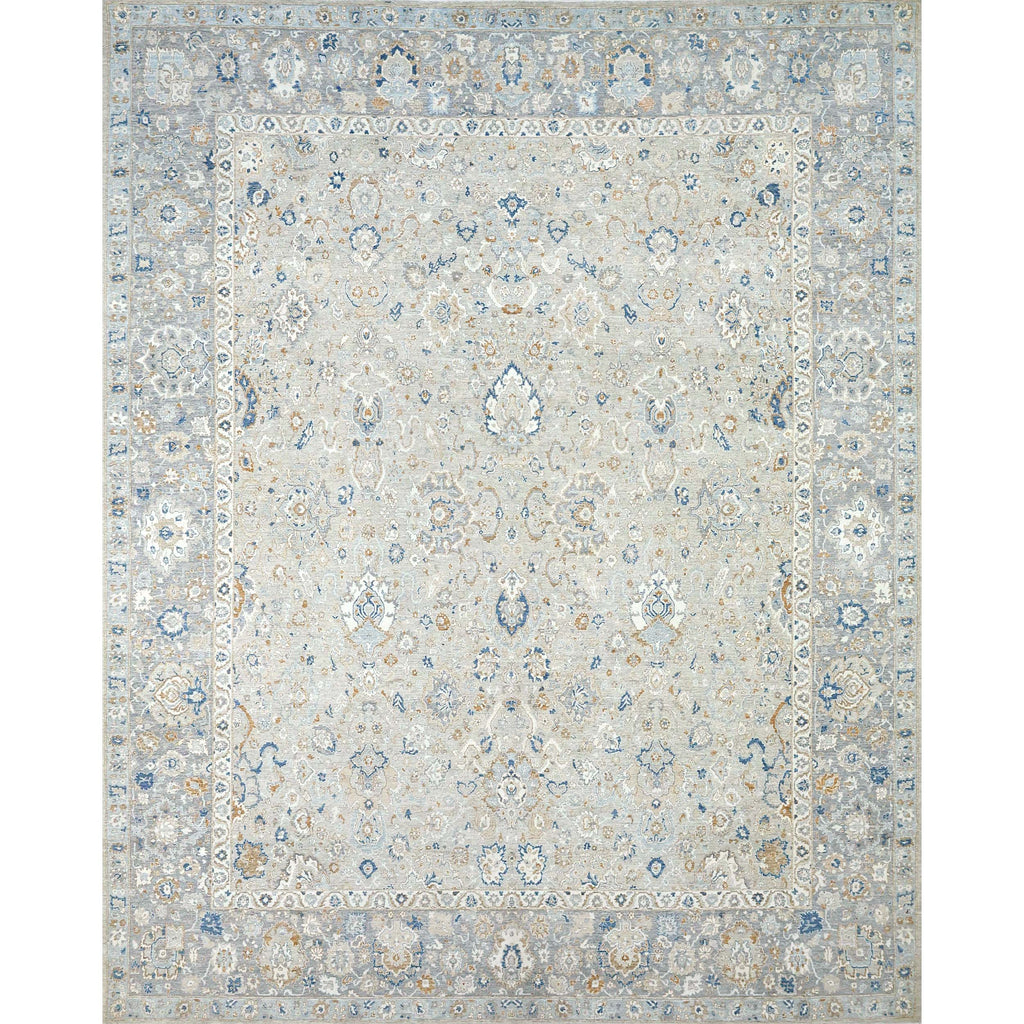 SONA ANTIQUE ALL WOOL RT-1A LIGHT GREY / GREY