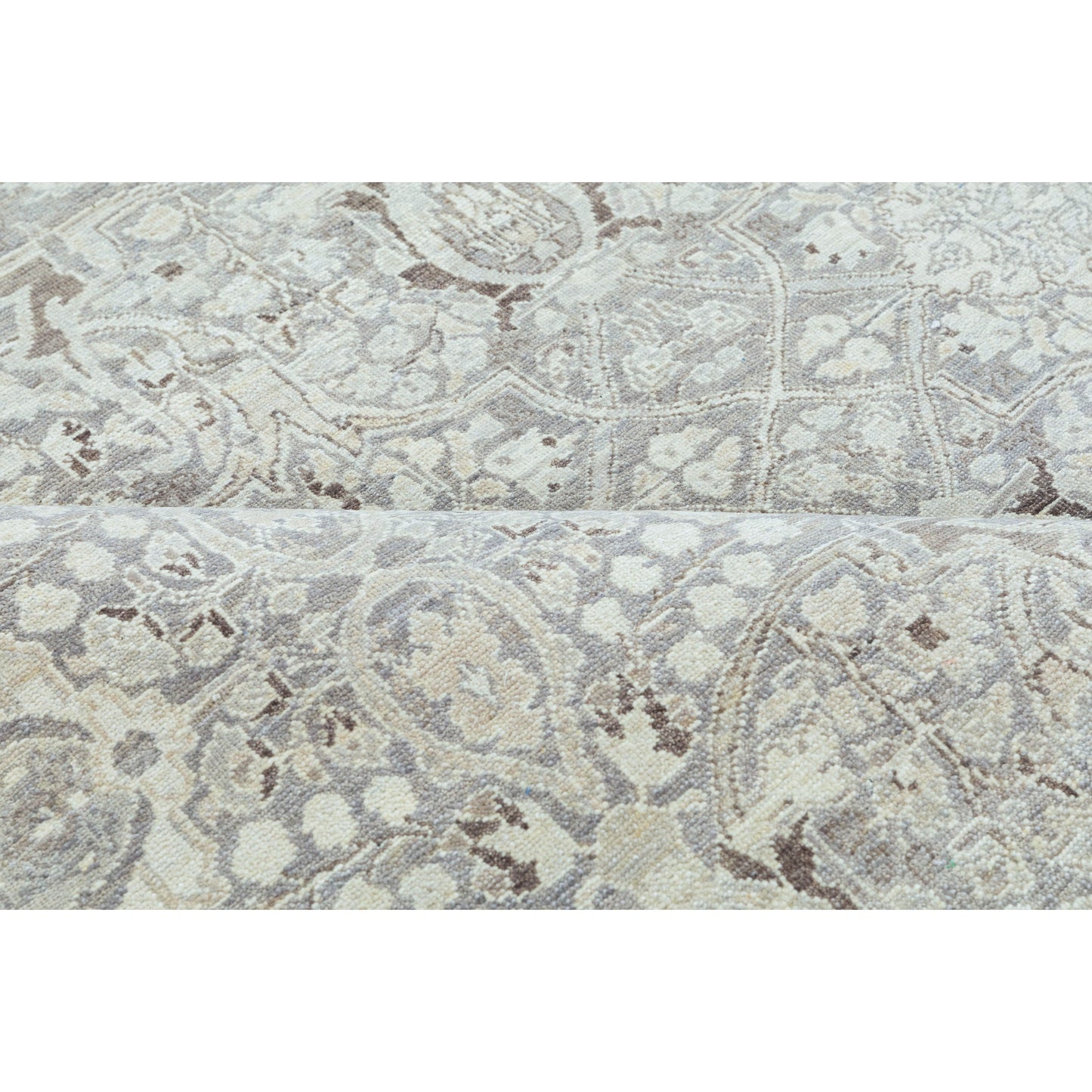 SONA ANTIQUE ALL WOOL SG-01 IVORY / SILVER