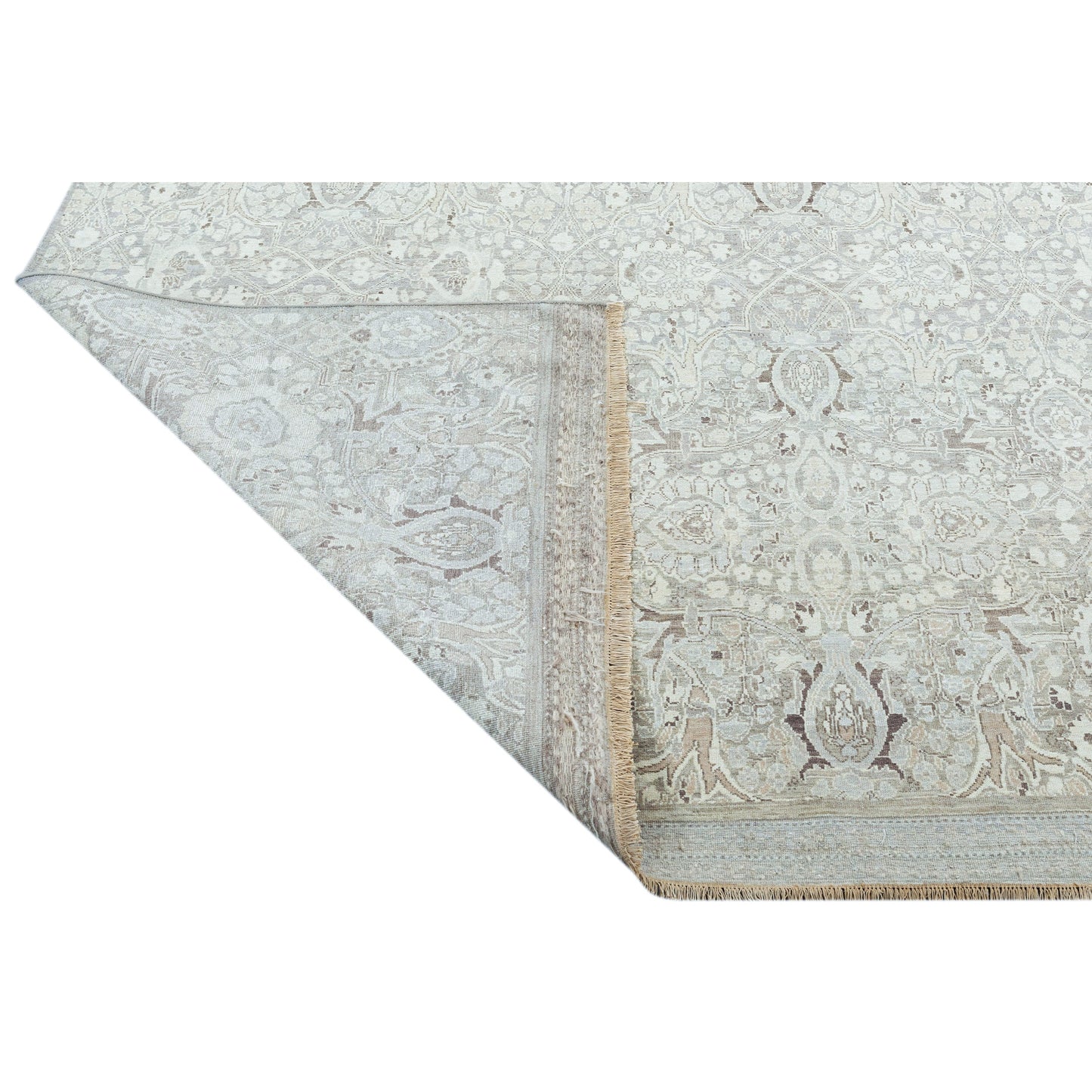 SONA ANTIQUE ALL WOOL SG-01 IVORY / SILVER