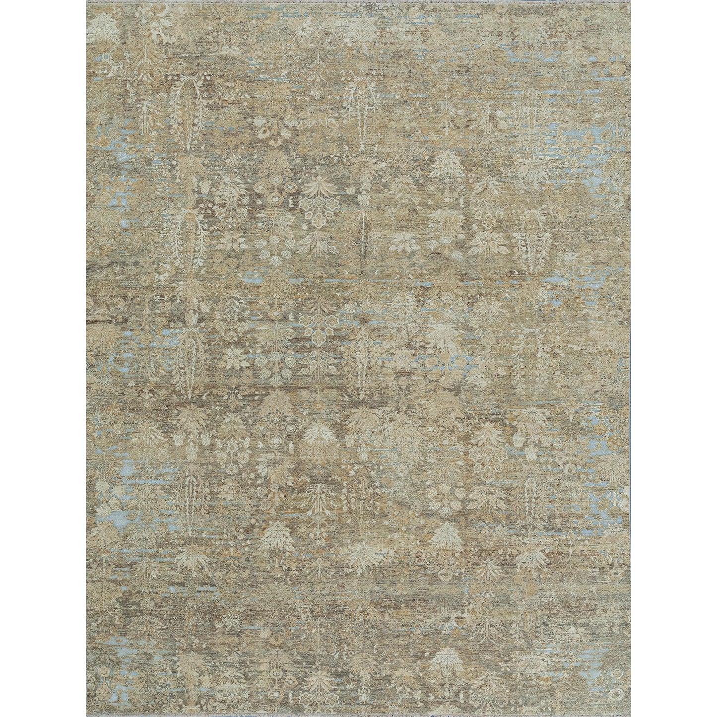 SONA ANTIQUE ALL WOOL SG-02 BEIGE / SILVER