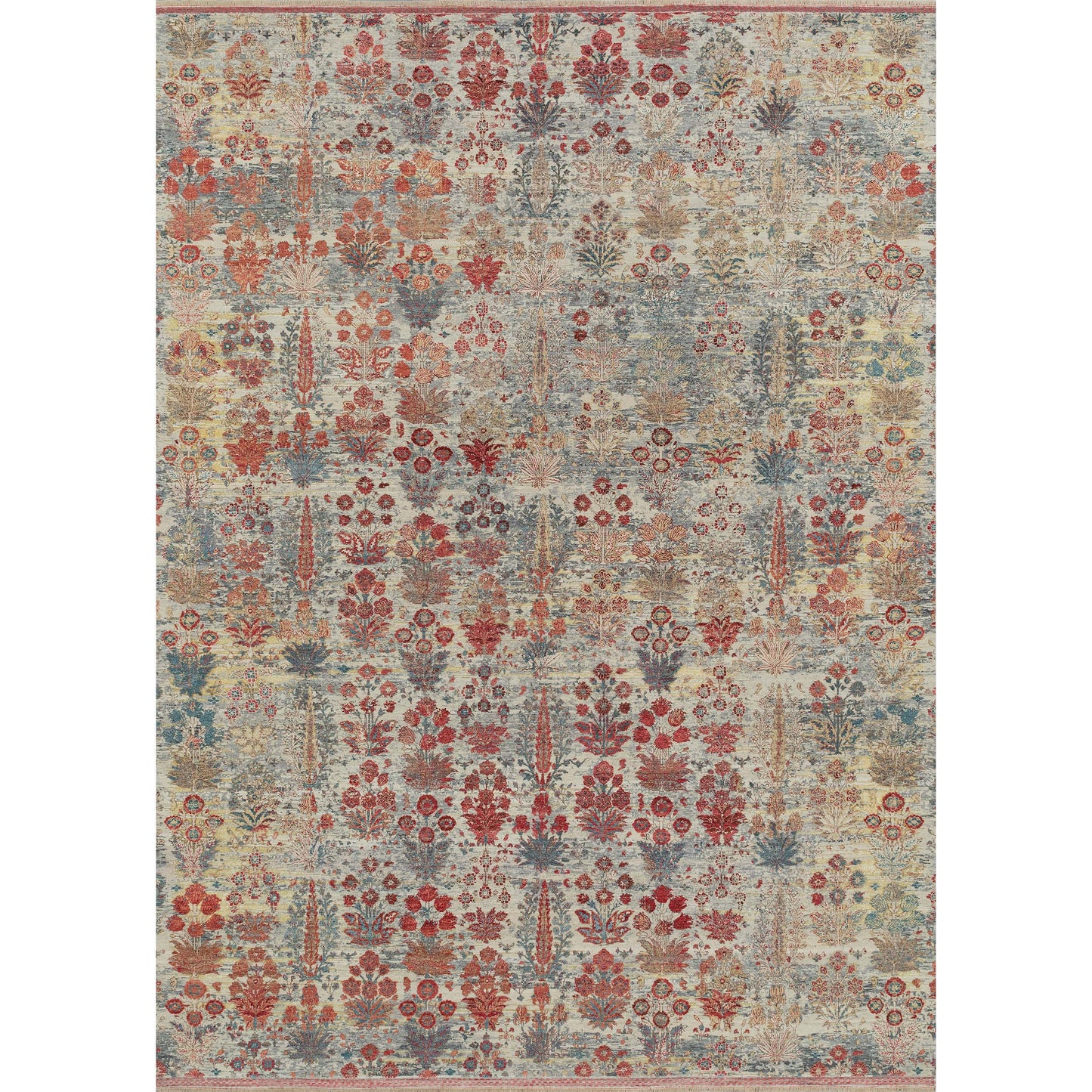 SONA ANTIQUE ALL WOOL SG-04 IVORY / RED
