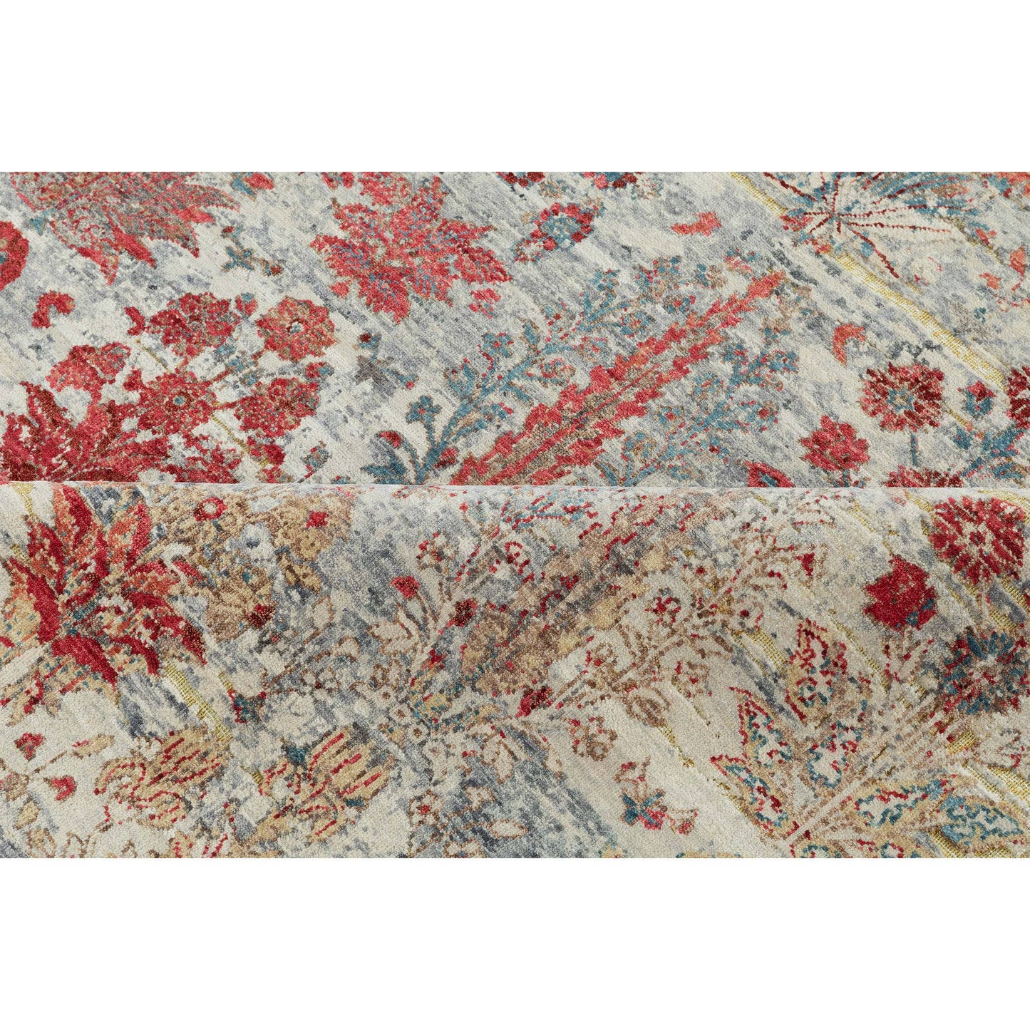 SONA ANTIQUE ALL WOOL SG-04 IVORY / RED