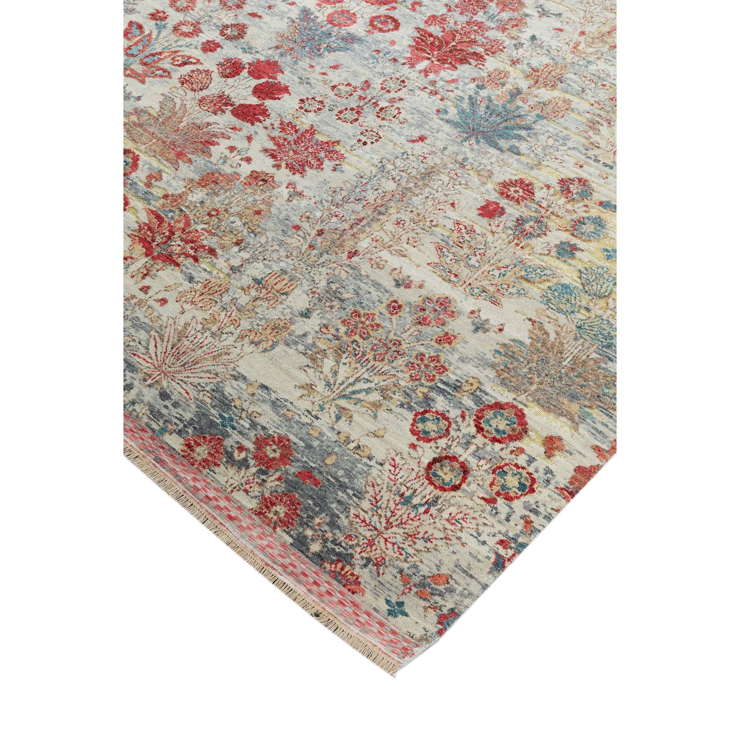 SONA ANTIQUE ALL WOOL SG-04 IVORY / RED