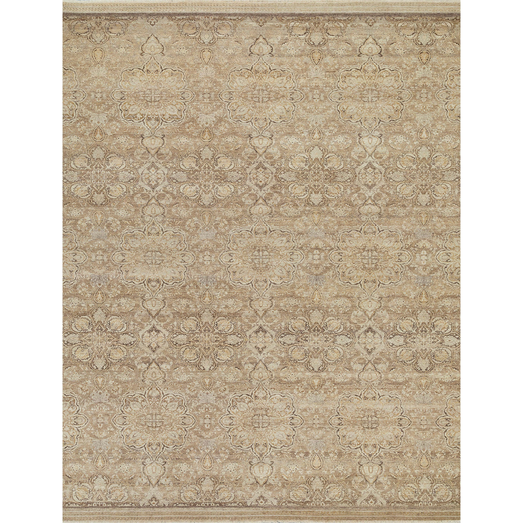 SONA ANTIQUE ALL WOOL SG-2A TAUPE / BROWN