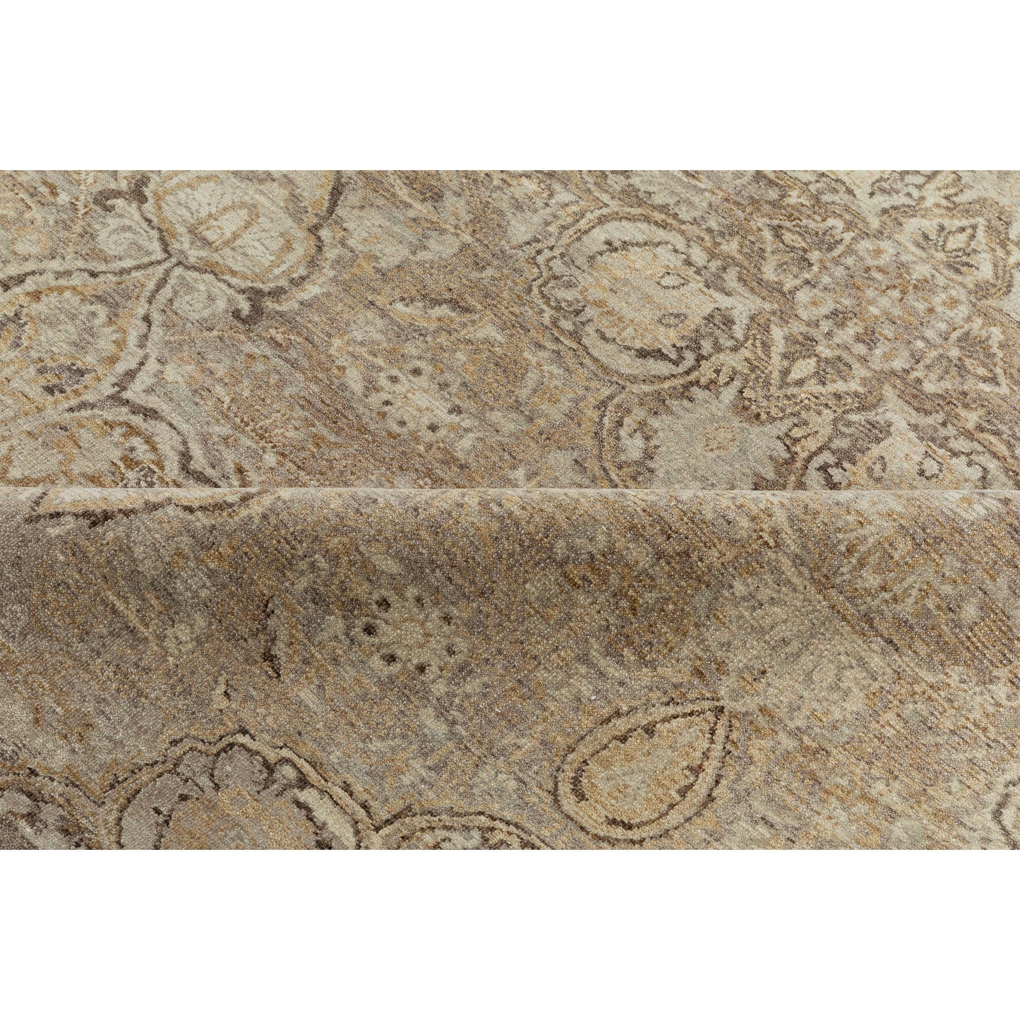 SONA ANTIQUE ALL WOOL SG-2A TAUPE / BROWN