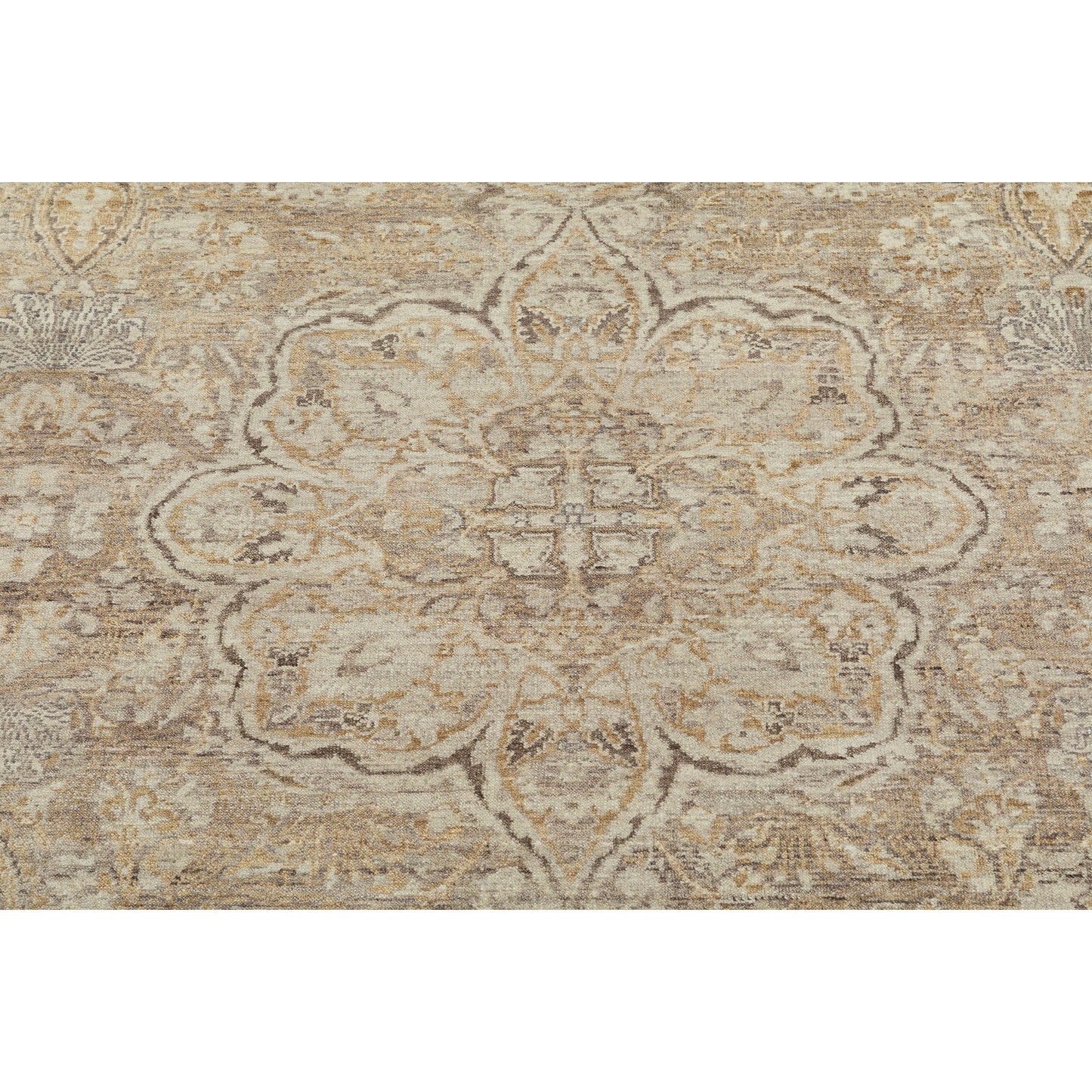 SONA ANTIQUE ALL WOOL SG-2A TAUPE / BROWN