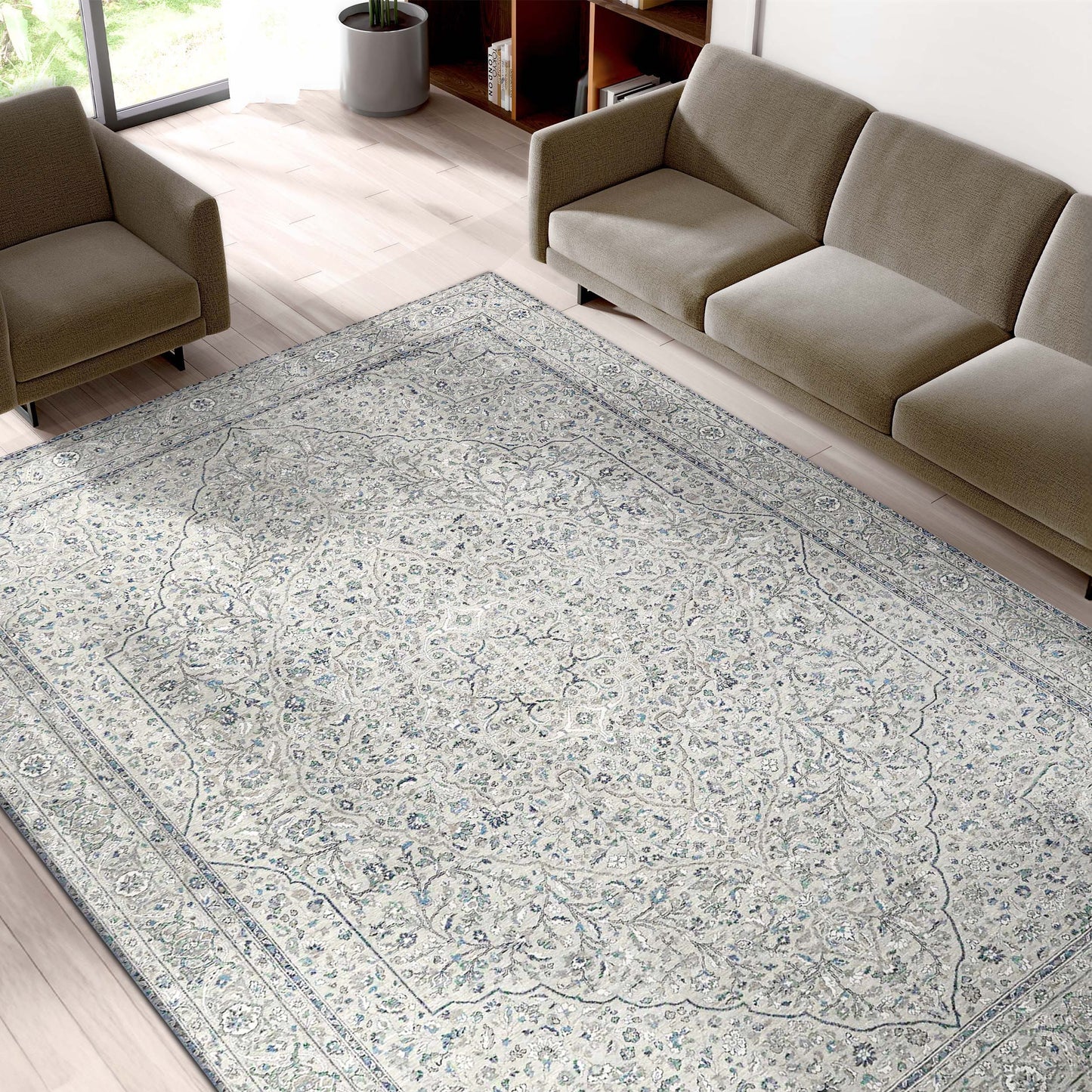 SONA ANTIQUE ALL WOOL TRP02 LIGHT GREY