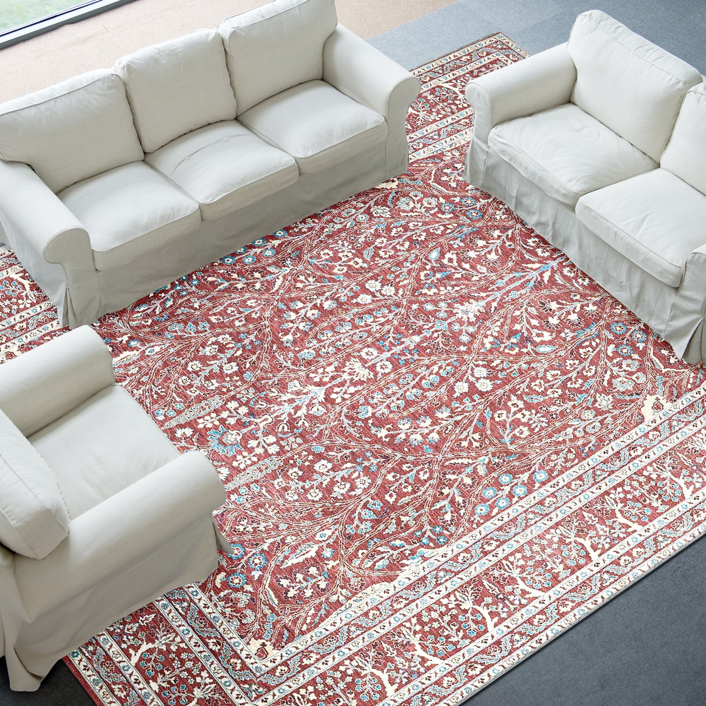 SONA ANTIQUE ALL WOOL TSR2J RED
