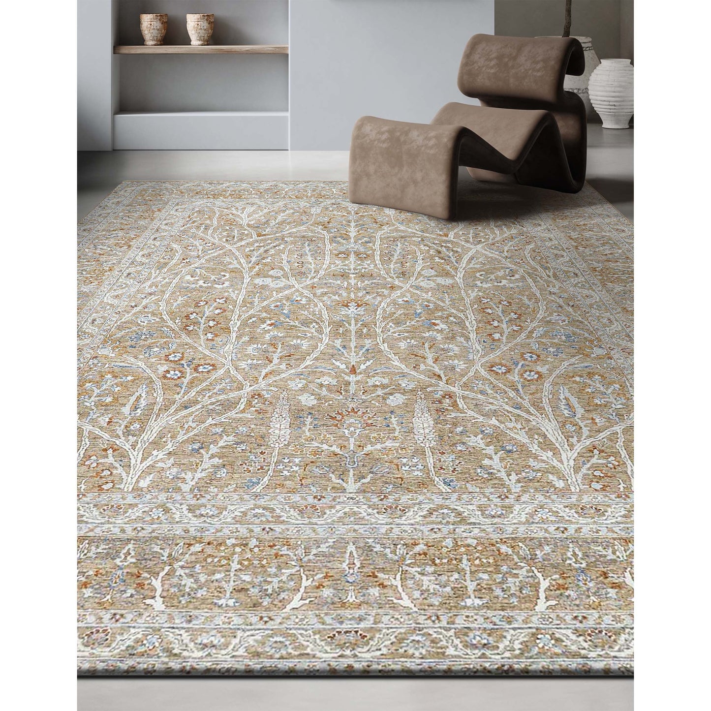 SONA ANTIQUE ALL WOOL TSR4A CAMEL