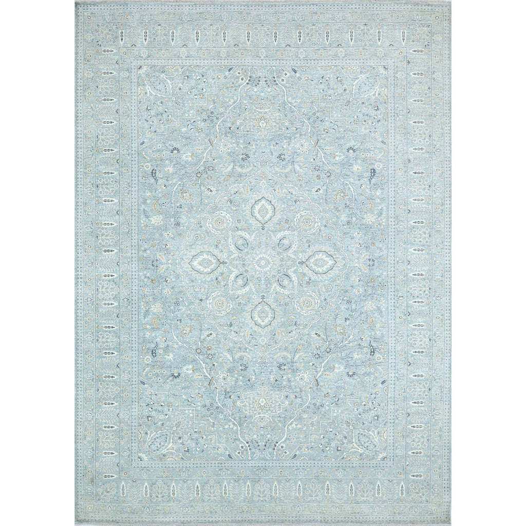 SONA ANTIQUE ALL WOOL TTS01 LIGHT BLUE