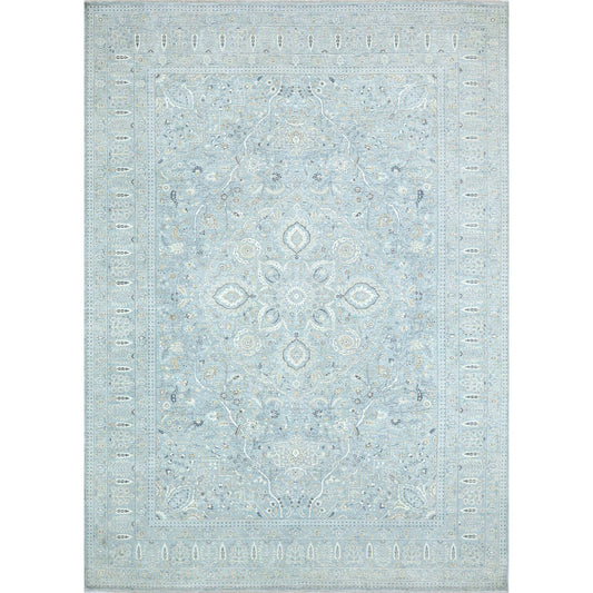 SONA ANTIQUE ALL WOOL TTS01 LIGHT BLUE
