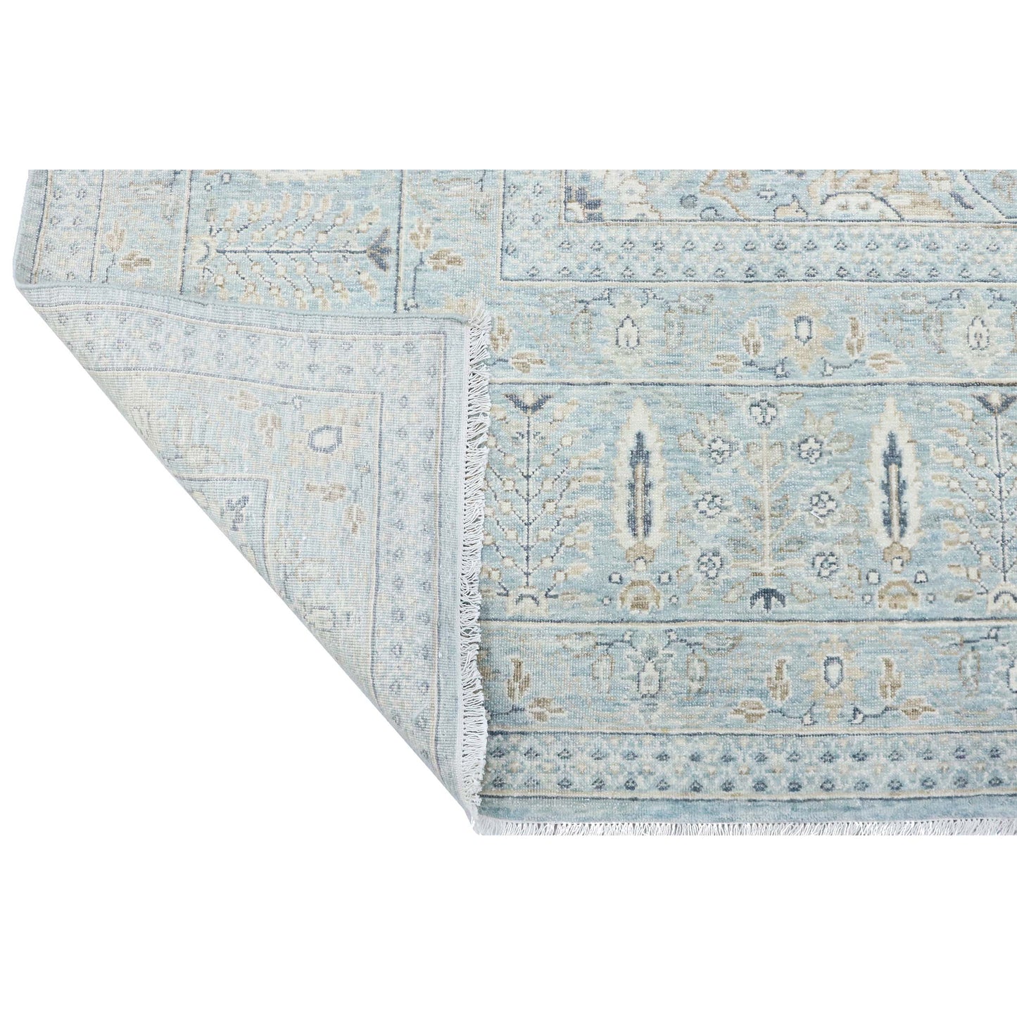 SONA ANTIQUE ALL WOOL TTS01 LIGHT BLUE