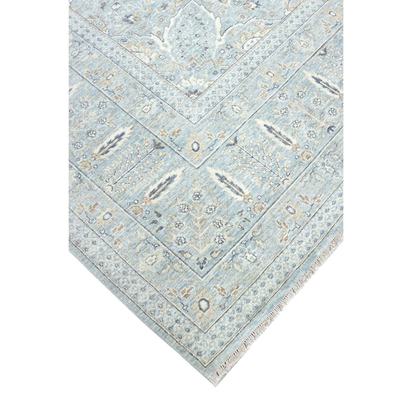 SONA ANTIQUE ALL WOOL TTS01 LIGHT BLUE