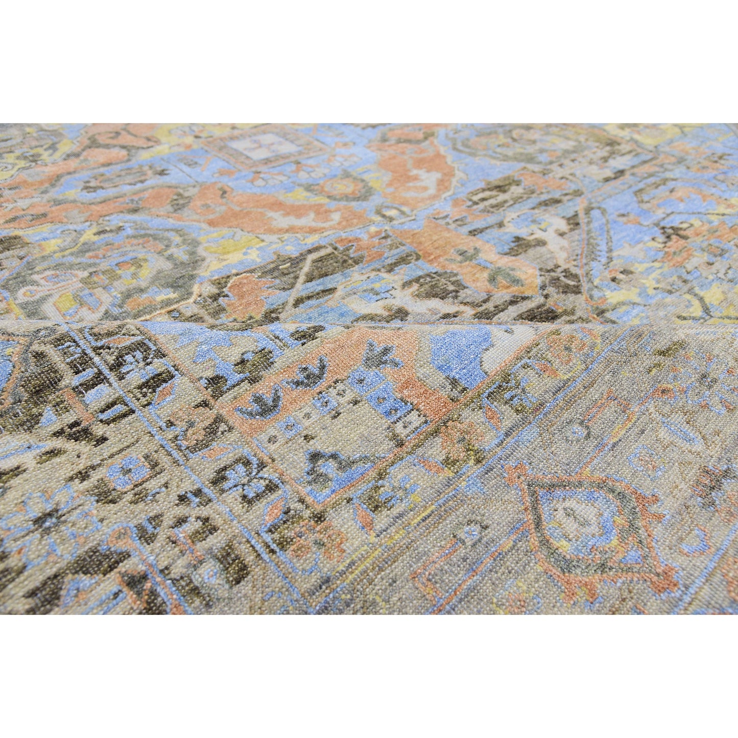 SONA ANTIQUE JPH-2 BLUE / RUST