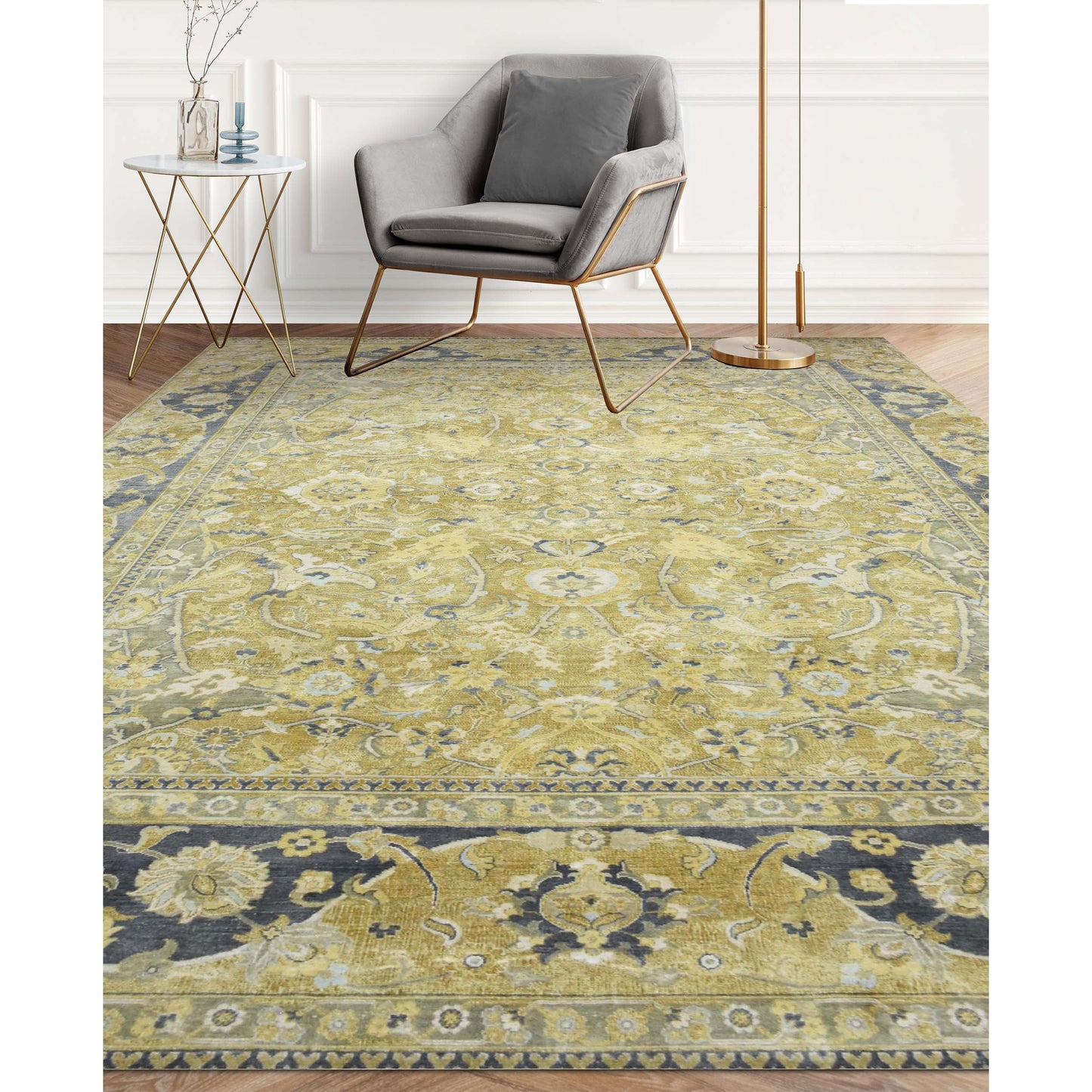 SONA ANTIQUE JS263 GOLD / GREY