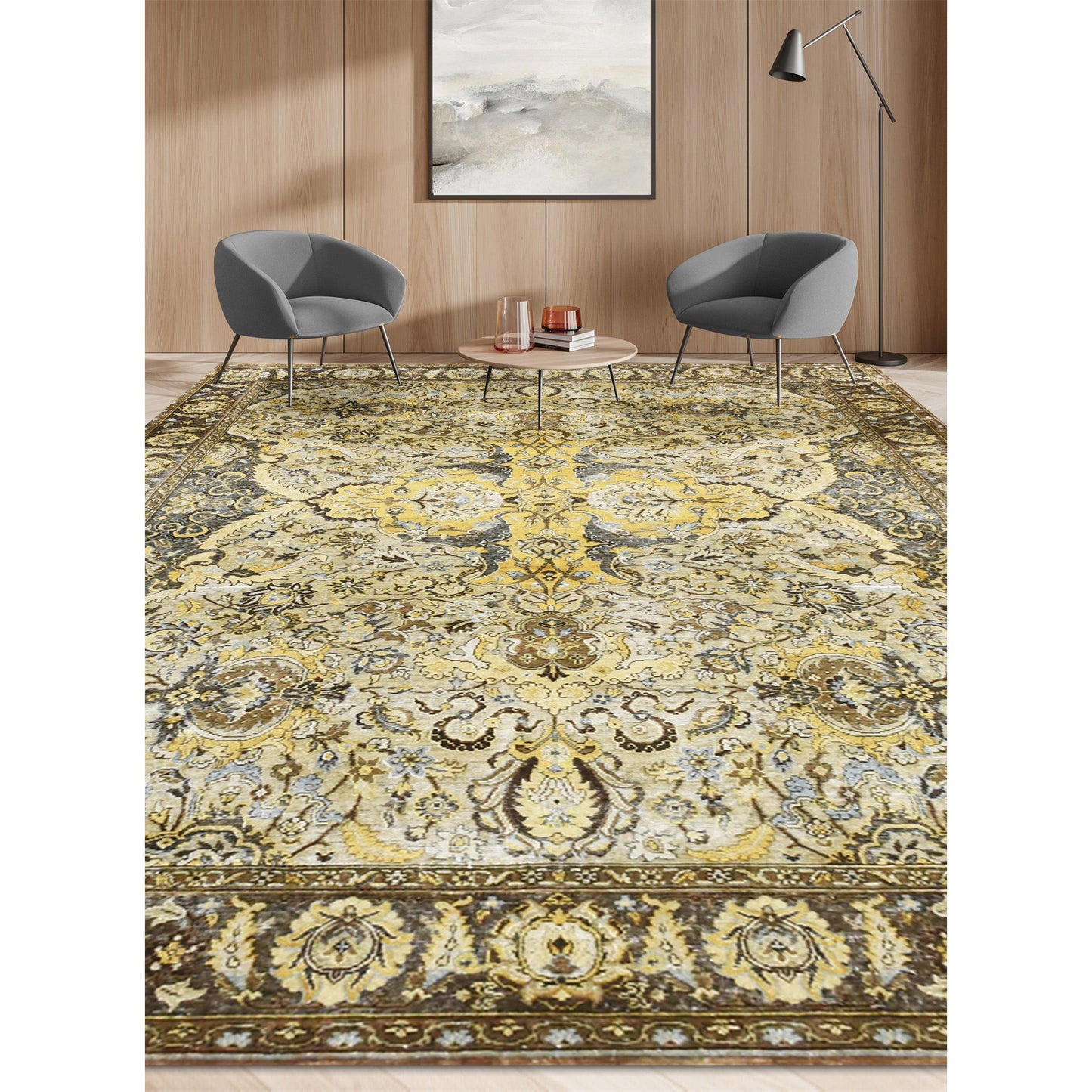 SONA ANTIQUE JS264 CAMEL / BROWN