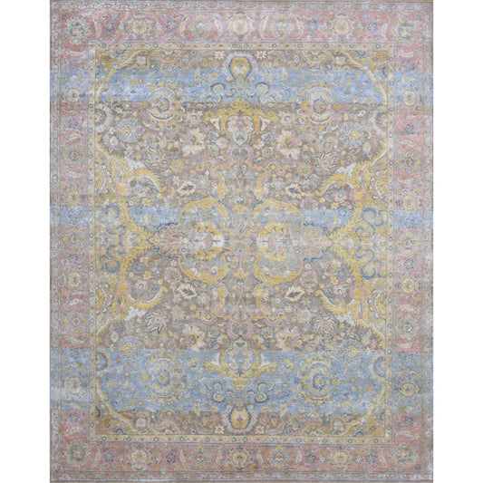 SONA ANTIQUE JS264 CAMEL / LIGHT BLUE