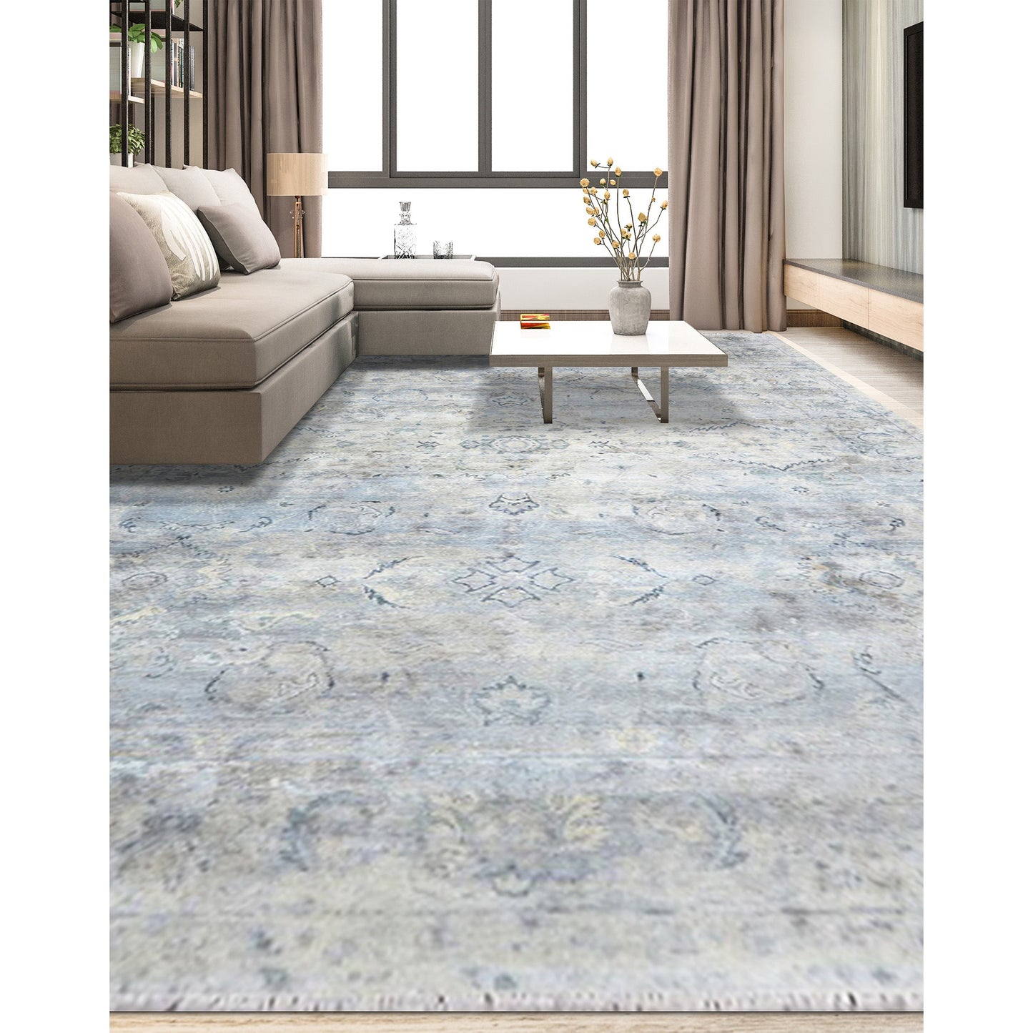 SONA ANTIQUE MJ-02 GREY / IVORY
