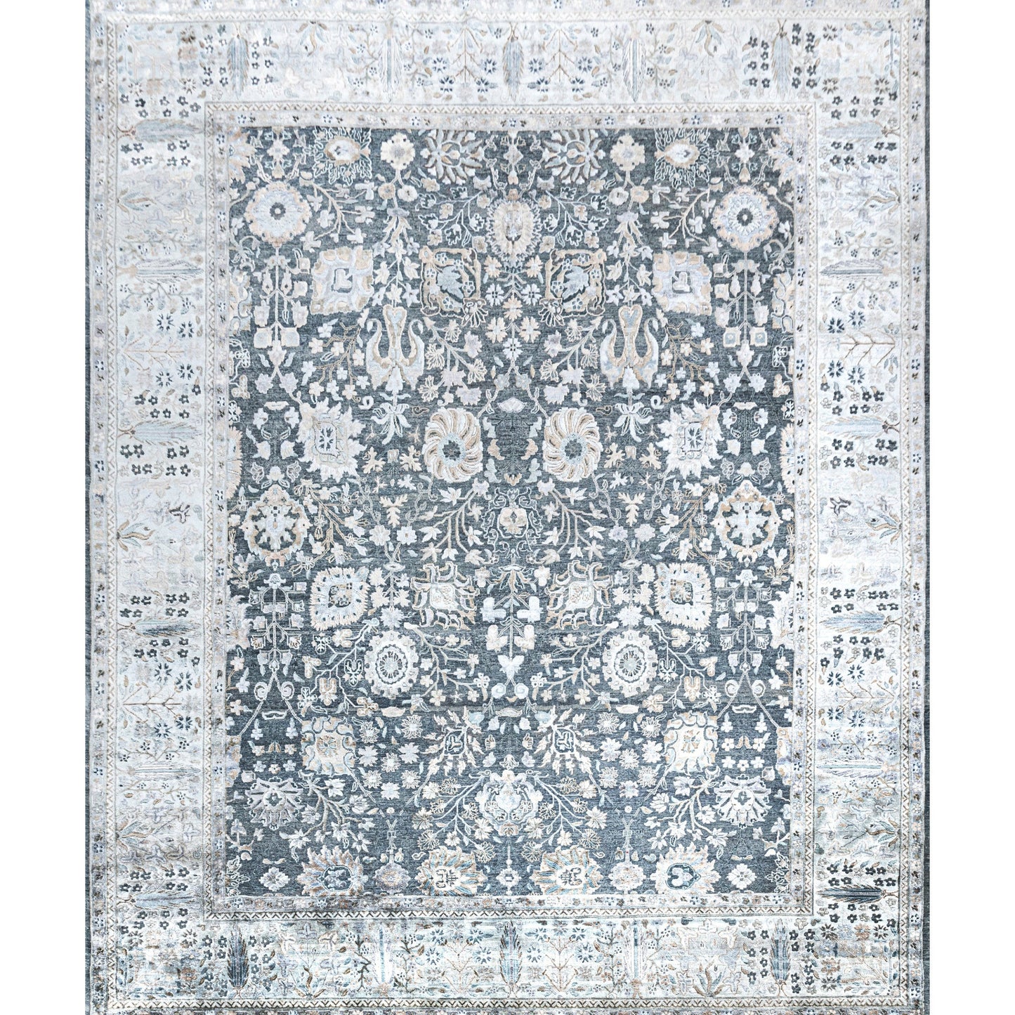 SONA ANTIQUE P2229 GREY / SILVER