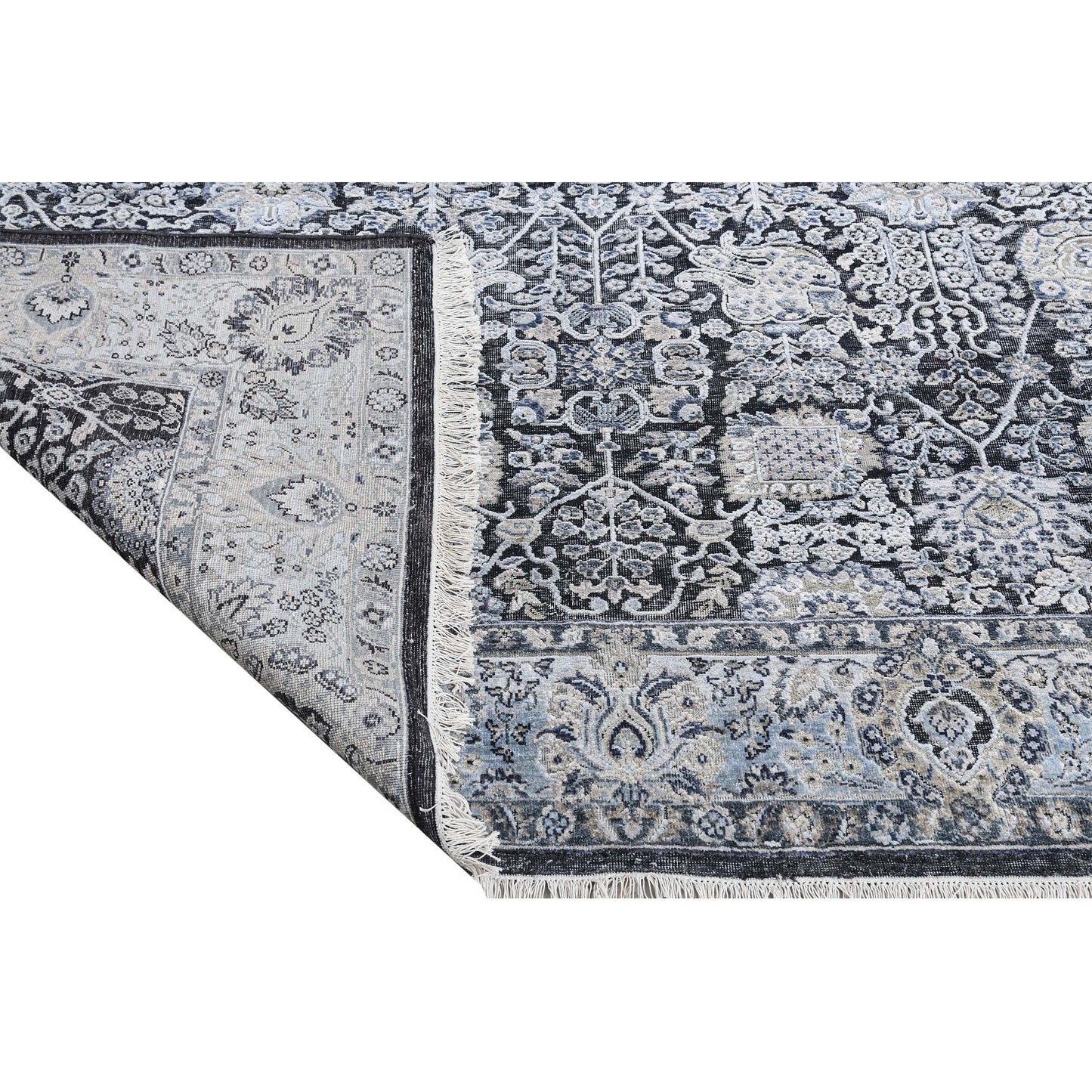 SONA ANTIQUE P2231 DARK GREY / SILVER