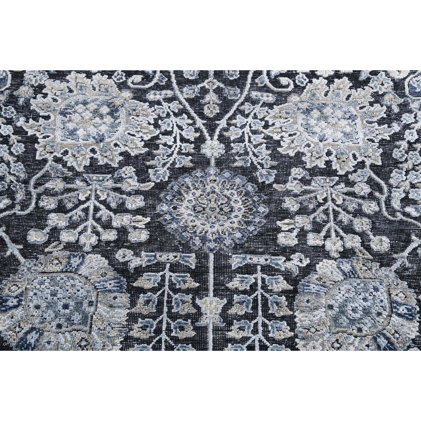 SONA ANTIQUE P2231 DARK GREY / SILVER
