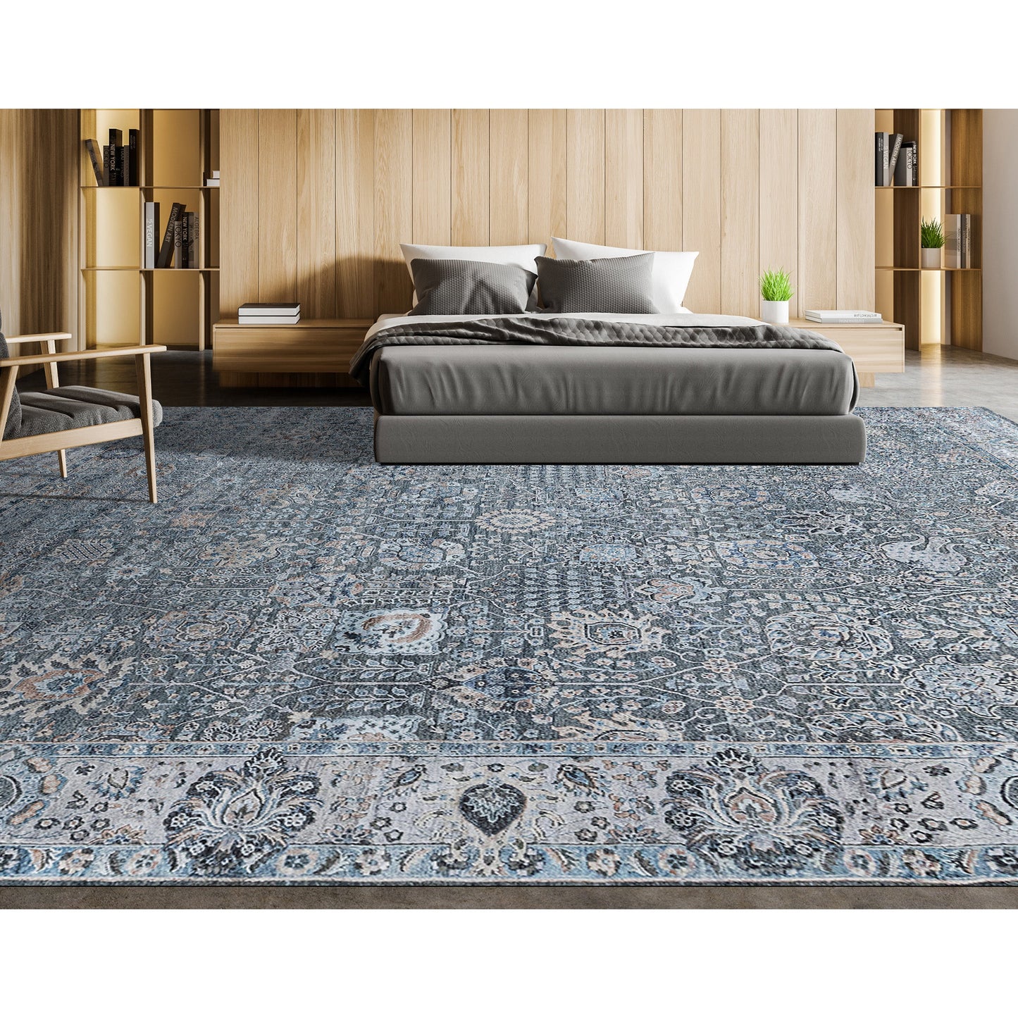 SONA ANTIQUE P2231 GREY / SILVER
