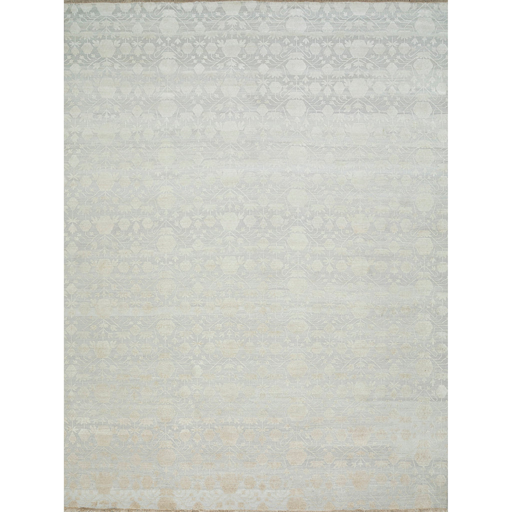 SILK LOOM 16511 SILVER / IVORY