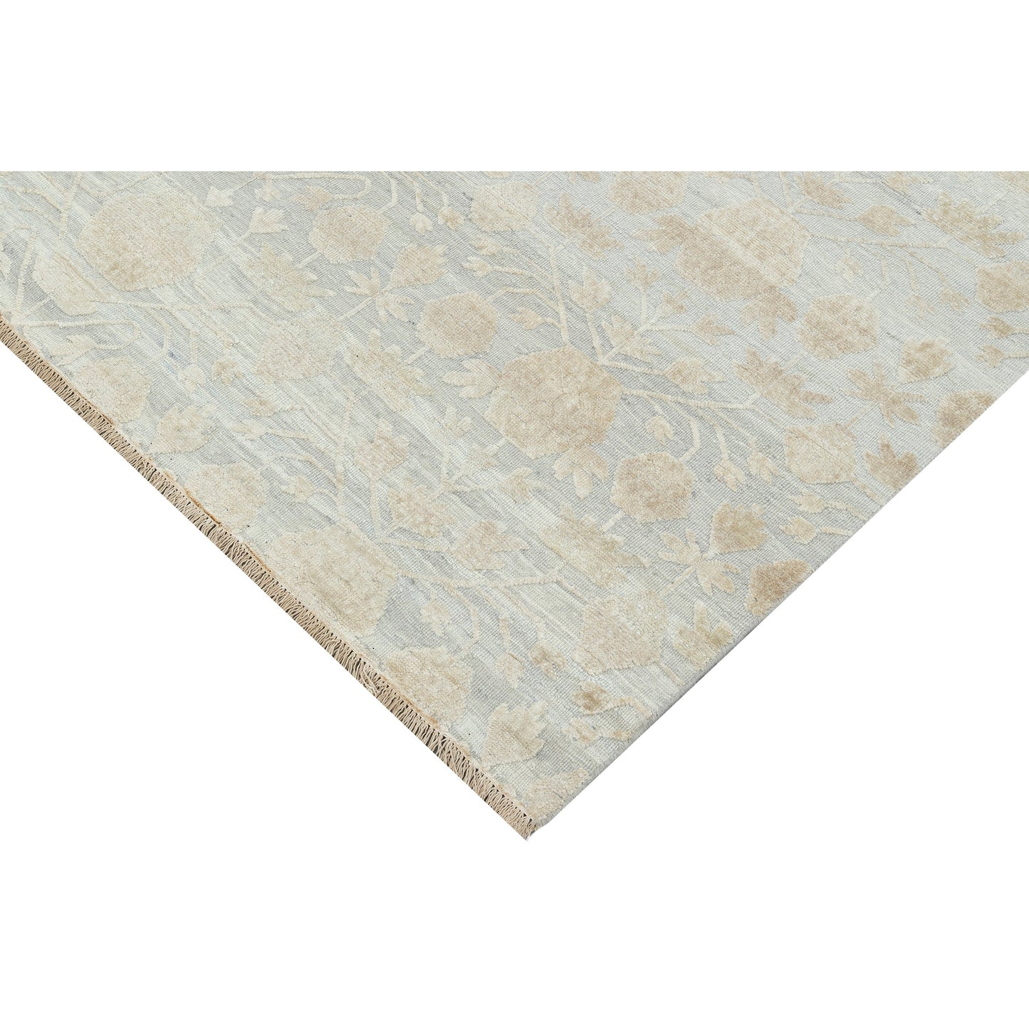 SILK LOOM 16511 SILVER / IVORY