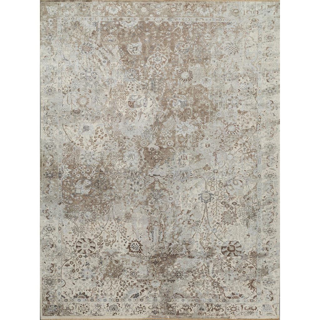 SILK LOOM 2234V BROWN / IVORY