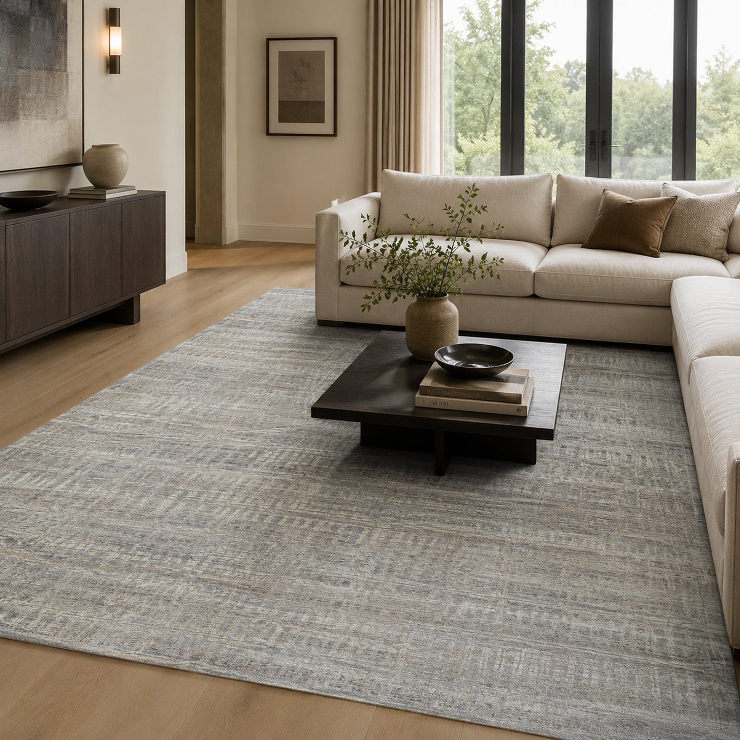 SILK LOOM 2425V TAUPE / GREY