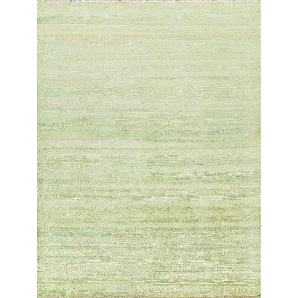 SILK LOOM TAR08 LIGHT GREEN / IVORY