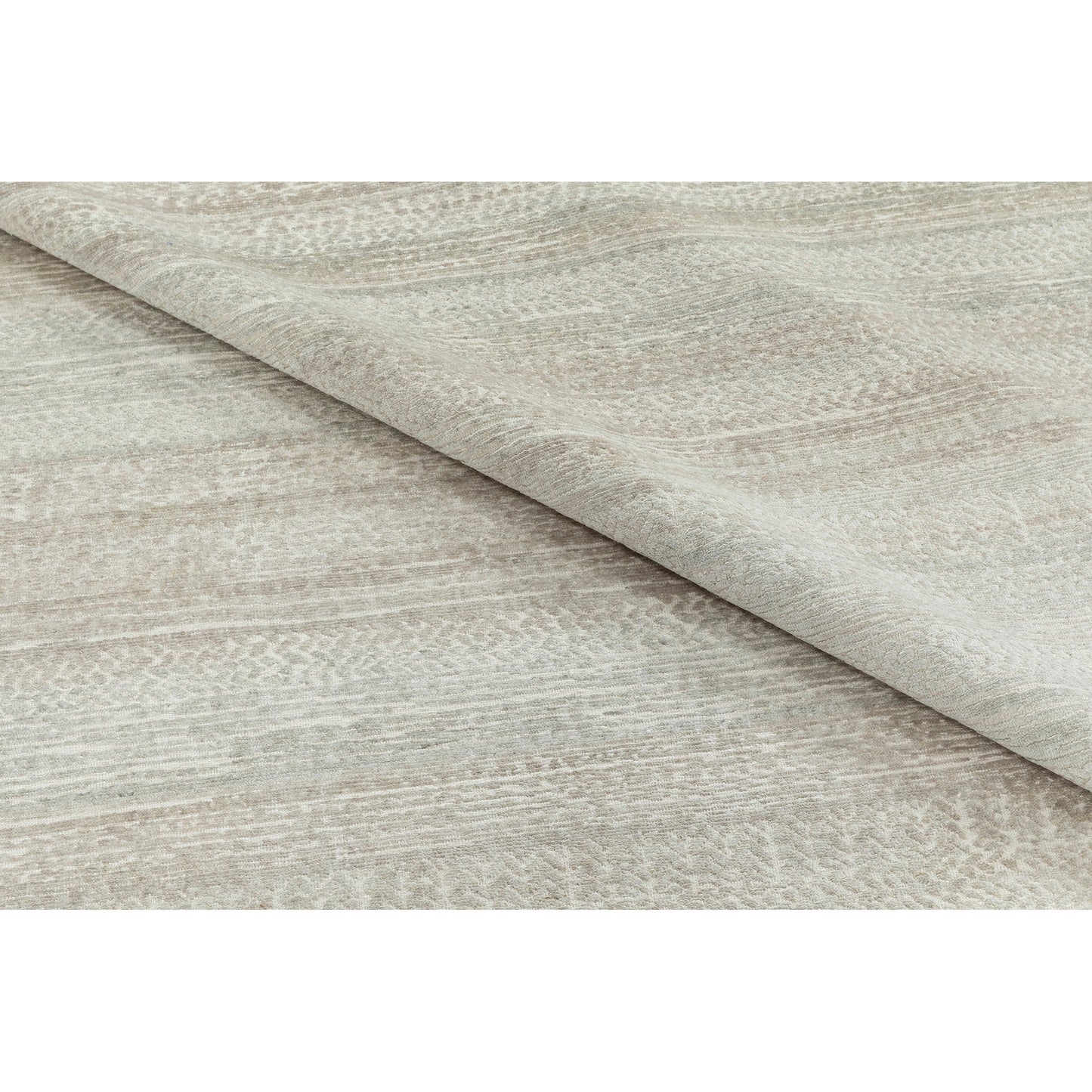 SILK LOOM TAR08 SILVER / IVORY