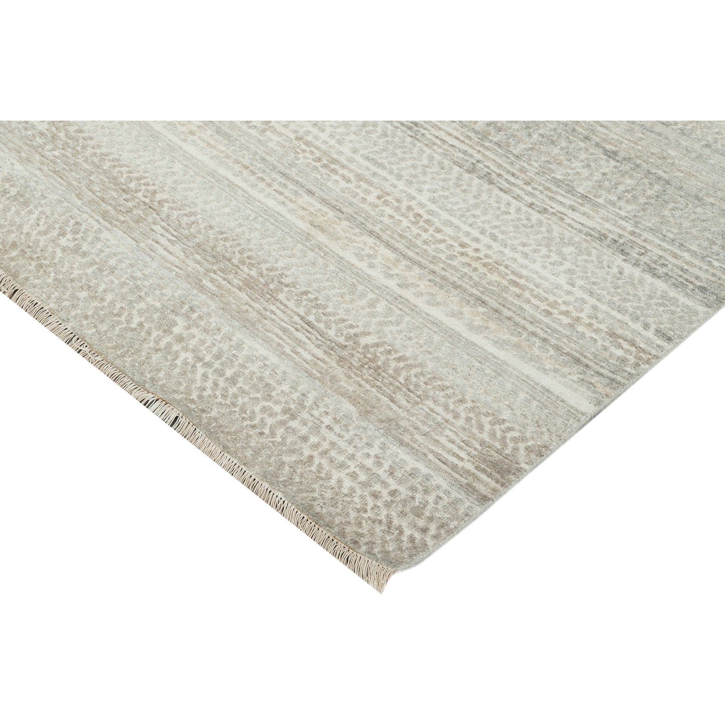 SILK LOOM TAR08 SILVER / IVORY